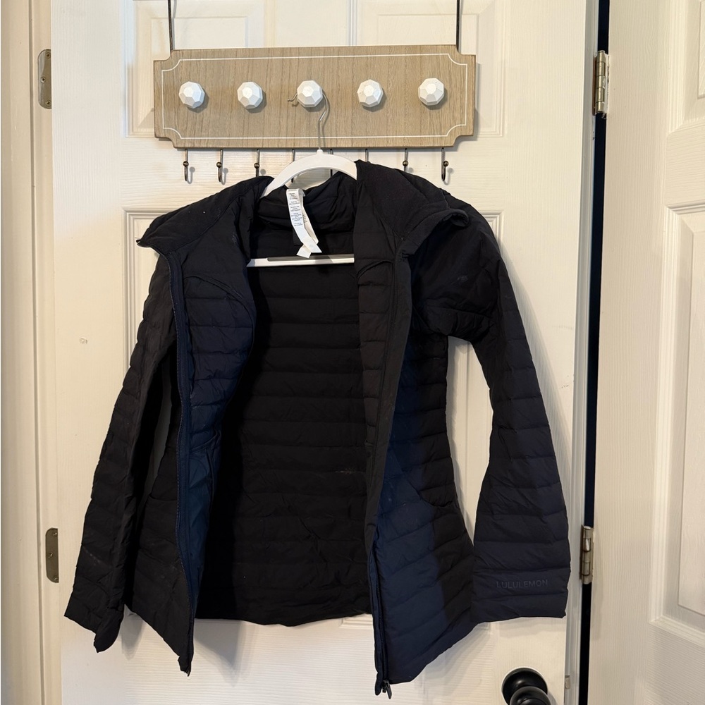 Lululemon Athletica Black Puffer Jacket